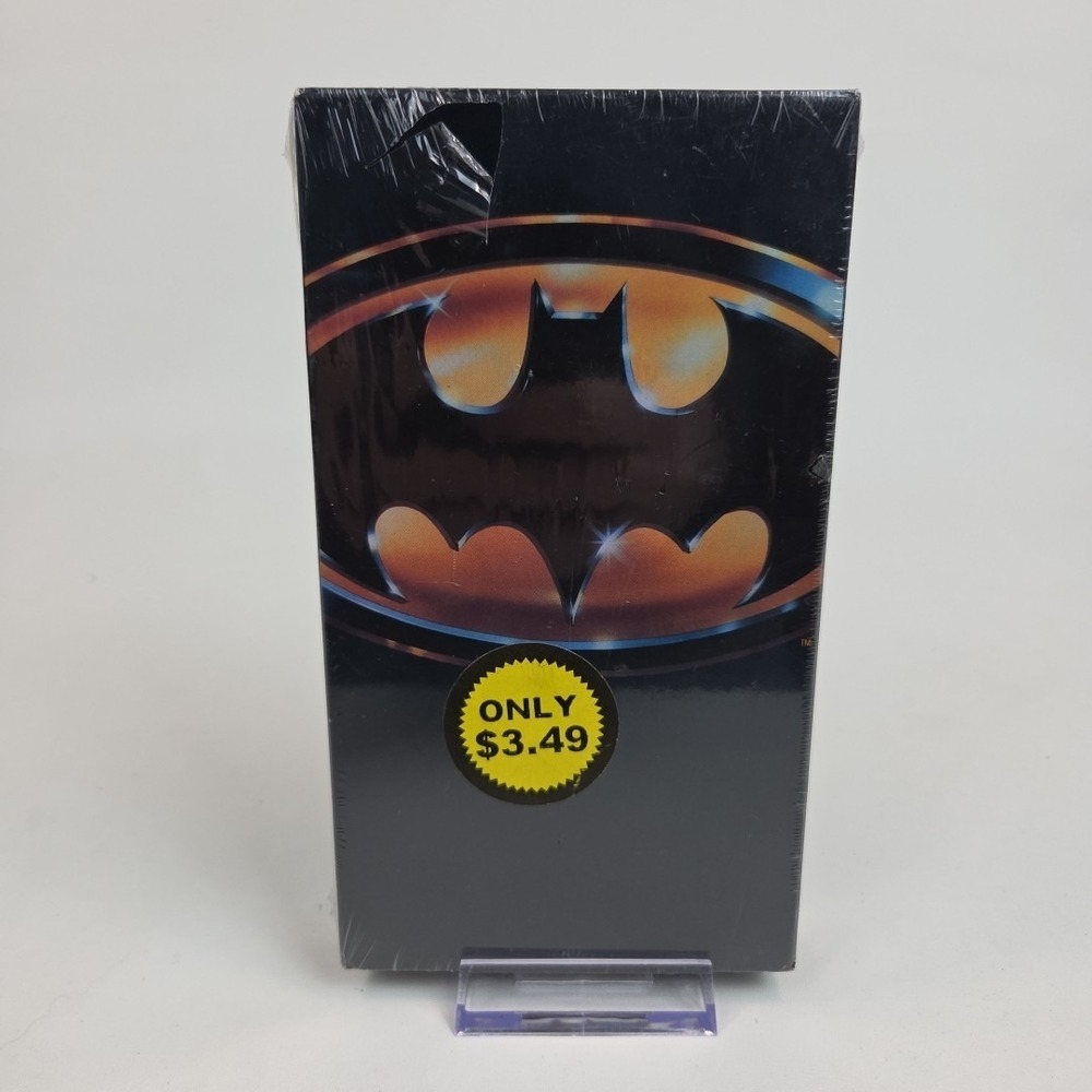 BATMAN 1989 VHS Tape Warner Home Video Sealed New